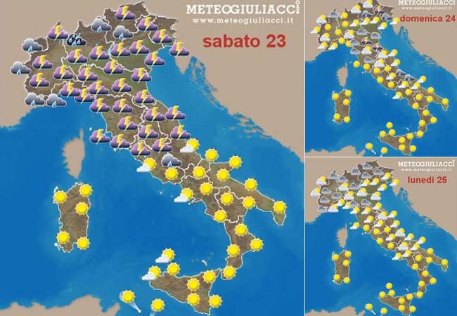 Un altro fine settimana tradito dall’estate Un altro fine settimana tradito dall’estate