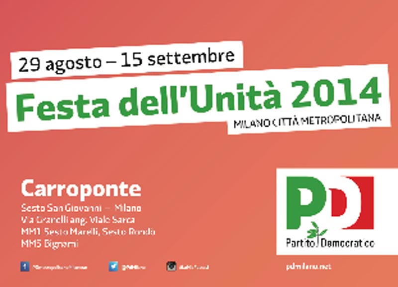 Rumors/ La Festa dell’Unità? Torna il dialogo con la destra. Il programma Rumors/ La Festa dell’Unità? Torna il dialogo con la destra. Il programma