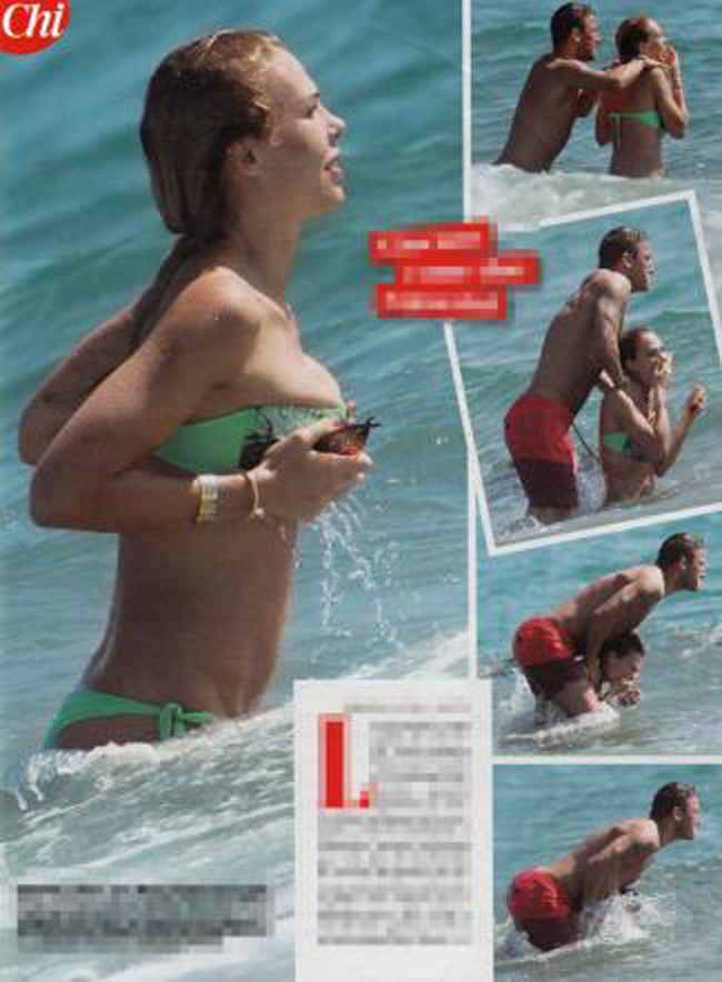 Dopo Buffon-D’Amico, i giochi erotici di Ilary e Totti in spiaggia