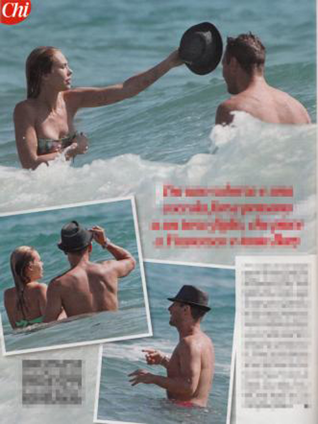 Dopo Buffon-D’Amico, i giochi erotici di Ilary e Totti in spiaggia