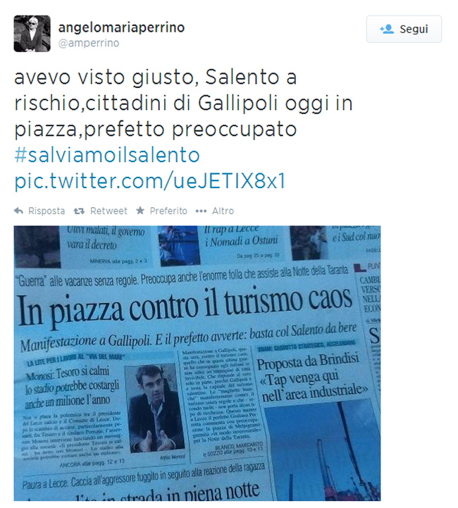 Servizi scarsi, business selvaggio. #salviamoilsalento… da se stesso Servizi scarsi, business selvaggio. #salviamoilsalento… da se stesso