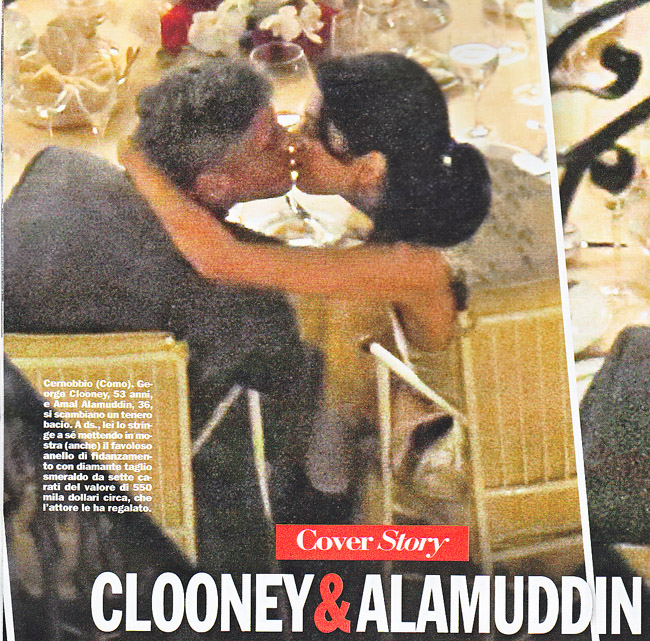 Prove di nozze tra George Clooney e Amal Alamuddin: le foto