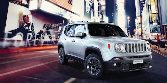 Jeep Renegade da settembre nei concessionari