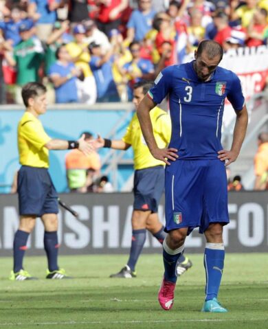 L’edema blocca Chiellini: il difensore della Juve è out