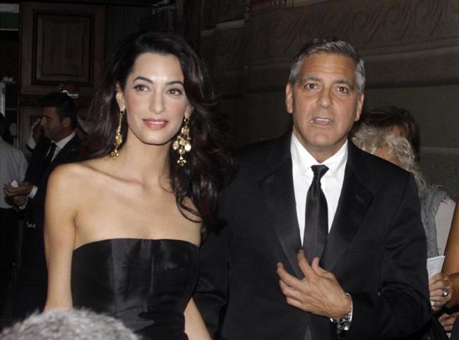 George Clooney sposerà Amal a Venezia “tra due settimane”. VIDEO-FOTO George Clooney sposerà Amal a Venezia “tra due settimane”. VIDEO-FOTO