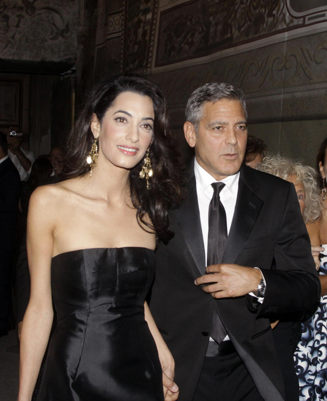 George Clooney sposerà Amal a Venezia “tra due settimane”. VIDEO-FOTO George Clooney sposerà Amal a Venezia “tra due settimane”. VIDEO-FOTO