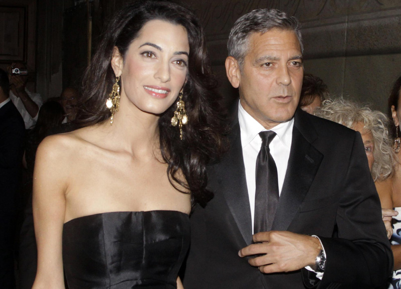 George Clooney sposerà Amal a Venezia “tra due settimane”. VIDEO-FOTO George Clooney sposerà Amal a Venezia “tra due settimane”. VIDEO-FOTO
