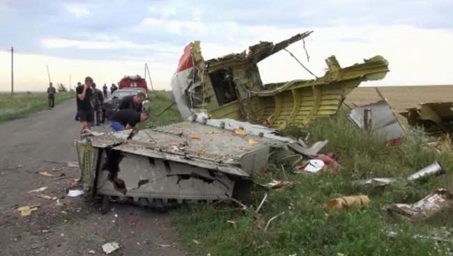 L’aereo caduto in Ucraina è stato abbattuto