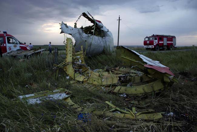 L’aereo caduto in Ucraina è stato abbattuto