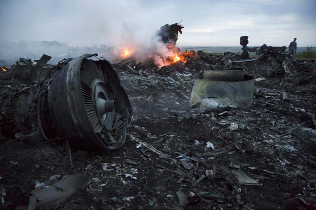 L’aereo caduto in Ucraina è stato abbattuto