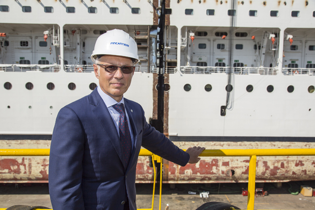 Così ti taglio e allungo la nave: l’impresa di Msc Armonia Così ti taglio e allungo la nave: l’impresa di Msc Armonia
