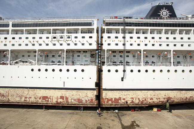 Così ti taglio e allungo la nave: l’impresa di Msc Armonia Così ti taglio e allungo la nave: l’impresa di Msc Armonia