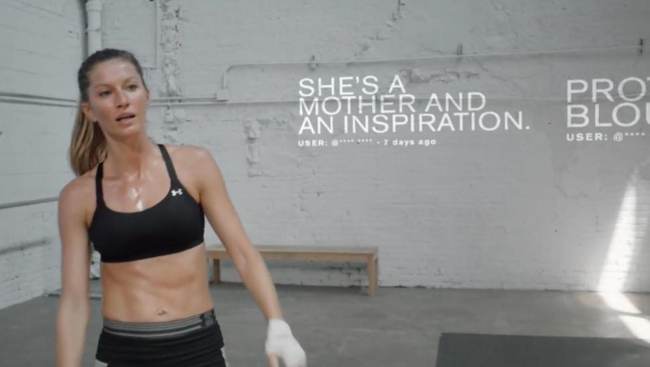 Under Armour sorpassa Adidas. E arruola una rabbiosa Gisele. VIDEO