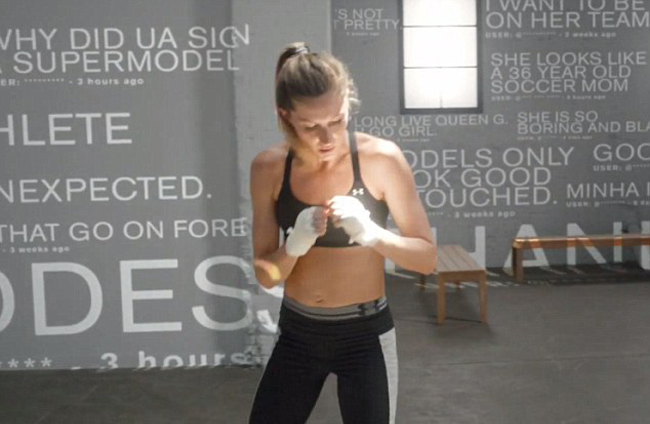 Under Armour sorpassa Adidas. E arruola una rabbiosa Gisele. VIDEO