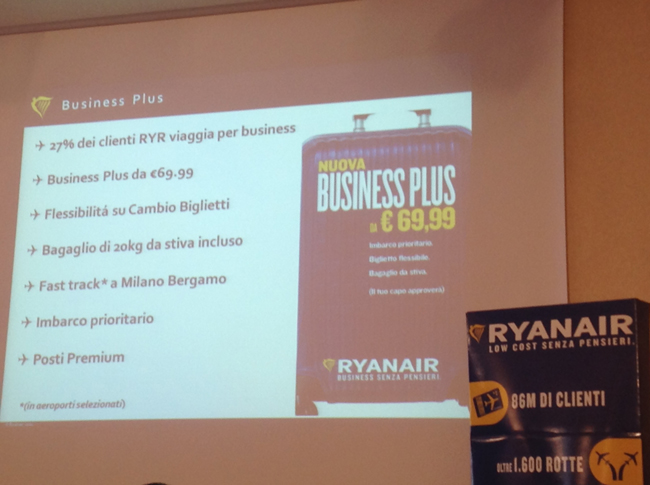 RyanAir lancia la programmazione estiva 2015 da Orio al Serio
