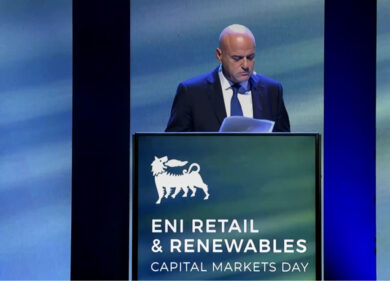 Eni, acconto sul dividendo di 0,56 euro