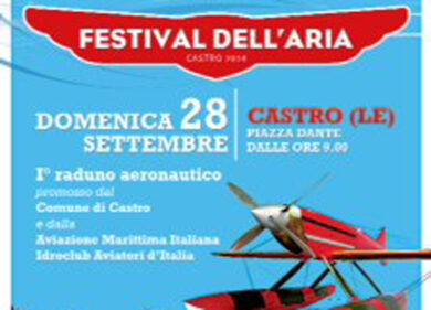 Aerei ed elicotteri di tutta Italia a Castro (Lecce)