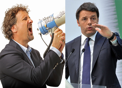 Galleria foto 'Striscia, Pieraccioni ad Affari: Renzi curi le indecenze d’Italia' - foto 1