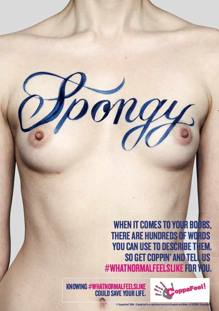 CoppaFeel! dà la parola alle donne: un aggettivo può salvarti la vita CoppaFeel! dà la parola alle donne: un aggettivo può salvarti la vita