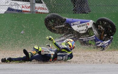Valentino Rossi, la tac: “Commozione cerebrale, ma nessun ematoma”