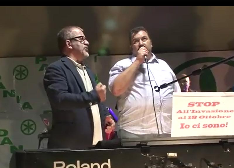 Maroni canta Va Pensiero con il tenore cieco. VIDEO Maroni canta Va Pensiero con il tenore cieco. VIDEO