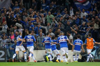 Samp vola con Gabbiadini: derby e 3° posto. Mihajlovic: “Con merito”