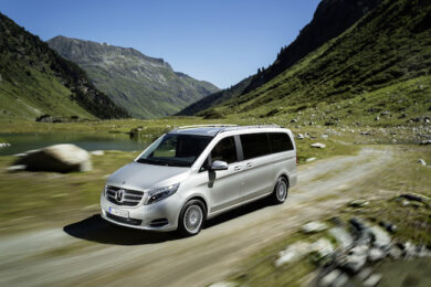 Parigi 2014: Mercedes Classe V 4MATIC  monovolume integrale