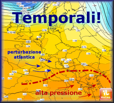 Basta sole, è l’ora dei temporali