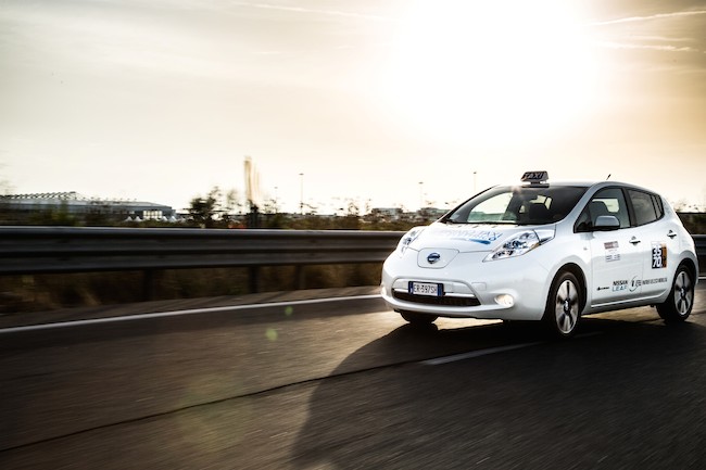 A Roma i primi taxi 100% elettrici d’Italia