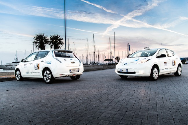 A Roma i primi taxi 100% elettrici d’Italia