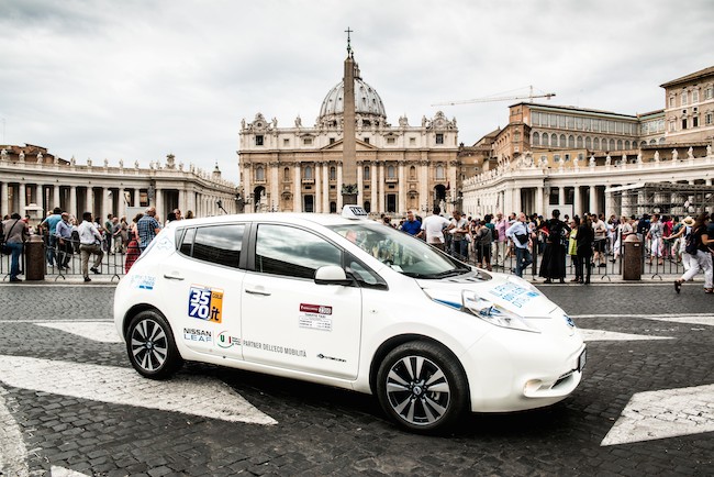 A Roma i primi taxi 100% elettrici d’Italia