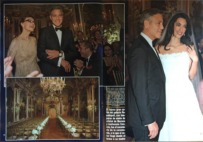 George Clooney e Amal Alamuddin, tutte le foto del matrimonio dell’anno