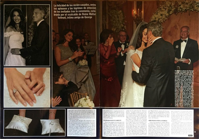 George Clooney e Amal Alamuddin, tutte le foto del matrimonio dell’anno