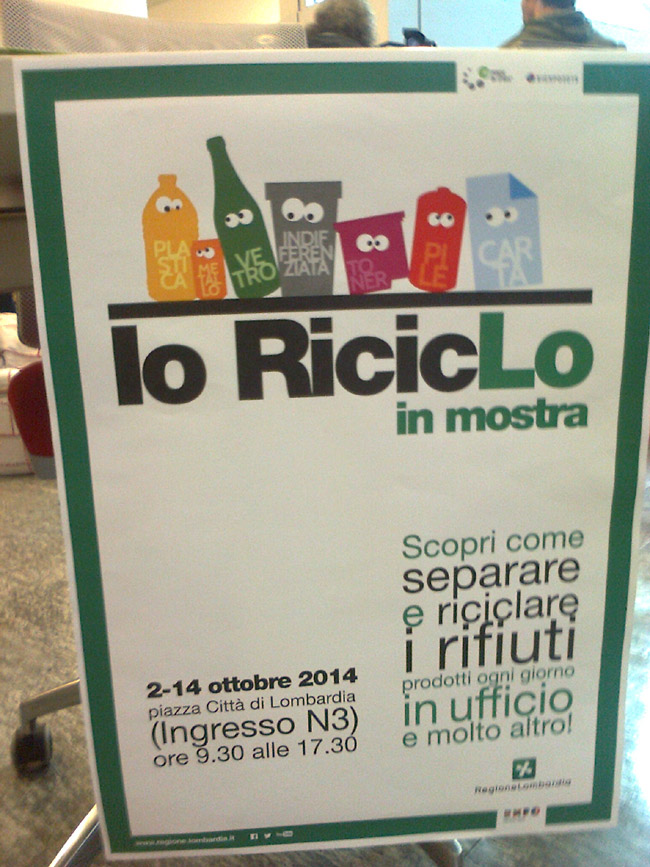 Io riciclo, ecco la mostra per migliorare la raccolta differenziata