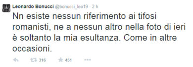 Bonucci: “Sciacquatevi la bocca”. Poi precisa. Censura di Oriali