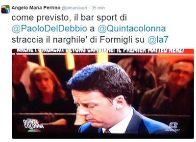 renzi del debbio