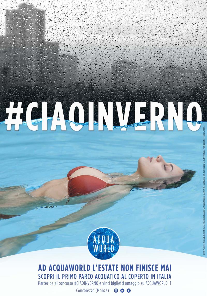 Acquaworld verso Expo 2015: via alla campagna #Ciaoinverno Acquaworld verso Expo 2015: via alla campagna #Ciaoinverno
