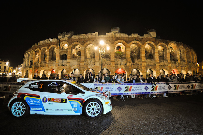 PAOLO ANDREUCCI E PEUGEOT 208 T16 CAMPIONI ITALIANI RALLY 2014 PAOLO ANDREUCCI E PEUGEOT 208 T16 CAMPIONI ITALIANI RALLY 2014
