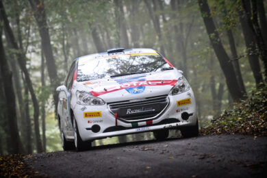 PAOLO ANDREUCCI E PEUGEOT 208 T16 CAMPIONI ITALIANI RALLY 2014