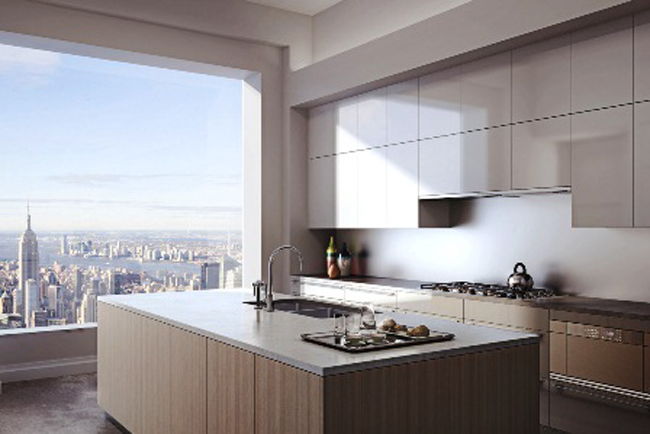 Lusso italiano per il grattacielo residenziale più alto di NY Lusso italiano per il grattacielo residenziale più alto di NY