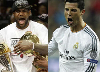 C.Ronaldo, primo atleta a 100 milioni su Fb. Distrutto Lebron James