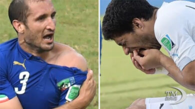 Suarez torna sul morso a Chiellini: “Dura affrontare la verita’”