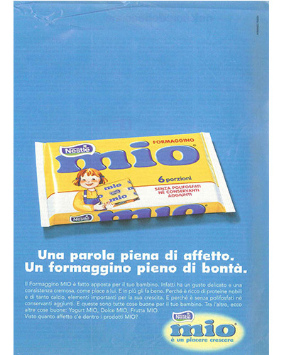 Il Formaggino Mio torna on air. La gallery degli spot vintage Il Formaggino Mio torna on air. La gallery degli spot vintage