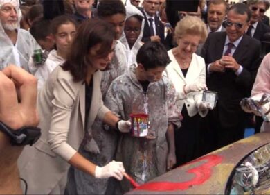 Boldrini e Tarantola pittrici per Crash Art