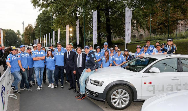 Gli atleti FISE viaggiano in AUDI
