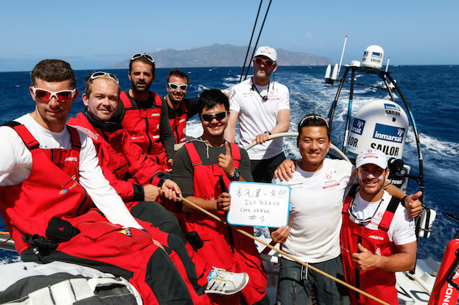 Volvo Ocean Race lascia Capo Verde alle spalle, ora l’ostacolo calme equatoriali