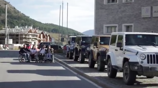 Jeep e Autonomy in off-road sulle montagne del Sestriere