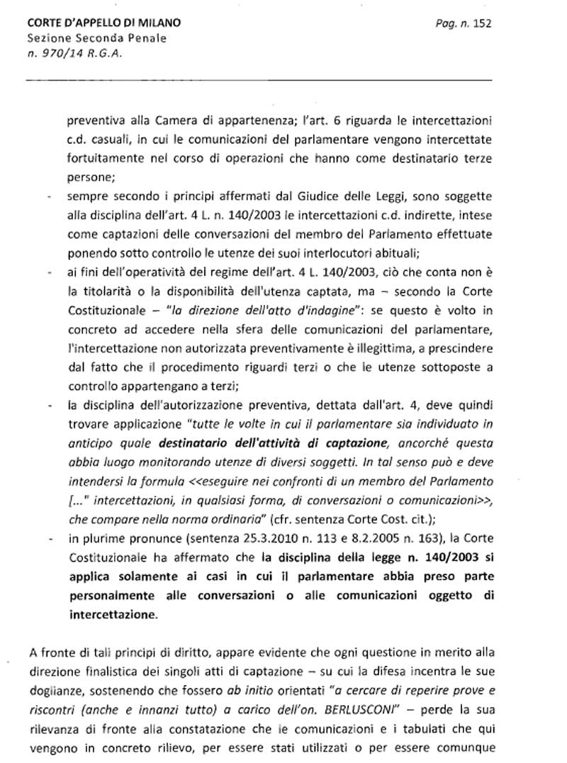Ruby, Boccassini come De Magistris. “Spiò Berlusconi senza autorizzazione” Ruby, Boccassini come De Magistris. “Spiò Berlusconi senza autorizzazione”