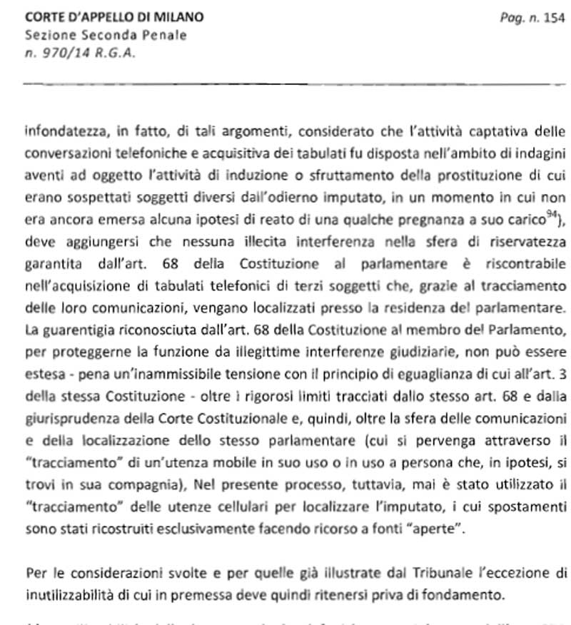 Ruby, Boccassini come De Magistris. “Spiò Berlusconi senza autorizzazione” Ruby, Boccassini come De Magistris. “Spiò Berlusconi senza autorizzazione”