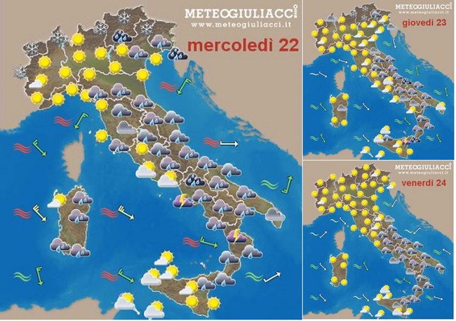 E’ arrivato l’ex uragano Gonzalo. Inverno alle porte E’ arrivato l’ex uragano Gonzalo. Inverno alle porte